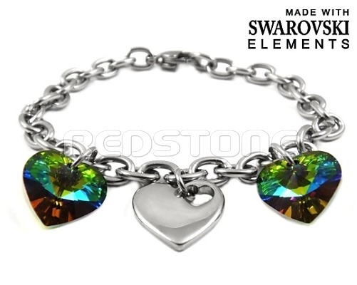 Náramok Swarovski Elements RED815